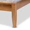 Baxton Studio Marana Modern Oak and Pine Finished Wood Queen Size Platform Bed 147-8083 - alternate 5